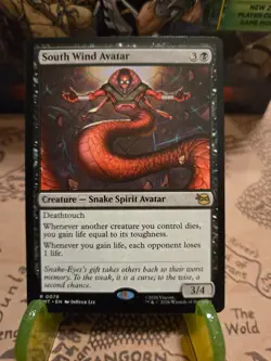 MTG South Wind Avatar Teenage Mutant Ninja Turtles Regular Rare NM - Image 1