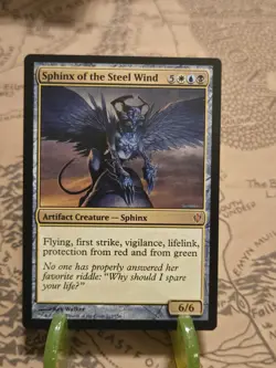 MTG Sphinx of the Steel Wind Commander 2013 Regular Mythic NM - Image 1