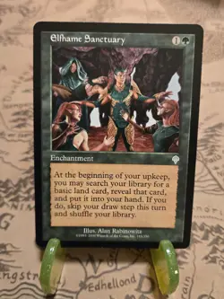 MTG Elfhame Sanctuary Invasion Regular Uncommon LP - Image 1