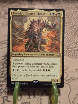 MTG Yurlok of Scorch Thrash Commander Legends Regular Rare NM - Image 1