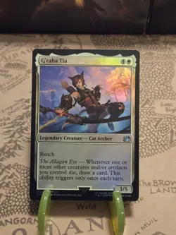 MTG G'raha Tia FINAL FANTASY Foil Uncommon NM - Image 1
