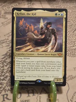 MTG Kellan, the Kid Outlaws of Thunder Junction Regular Mythic NM - Image 1
