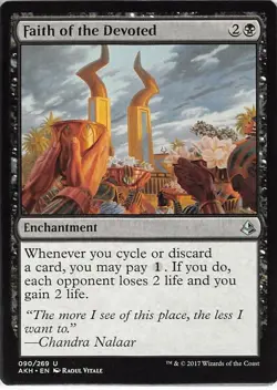 Faith of the Devoted *Uncommon* Magic MtG x1 Amonkhet - Image 1