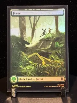 MTG Marvel Super Heroes, Forest 0285 - Foil - Image 1