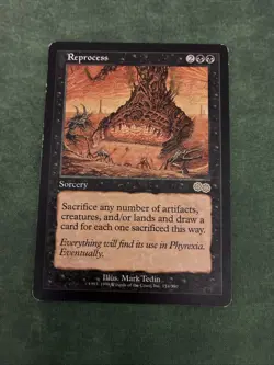 Reprocess - Magic the Gathering MtG - Urza's Saga - MP - Image 1