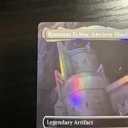 Rammas Echor, Ancient Shield Borderless Rare Foil MTG Lord of the Rings #505 NM - Image 2