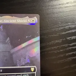 Rammas Echor, Ancient Shield Borderless Rare Foil MTG Lord of the Rings #505 NM - Image 3