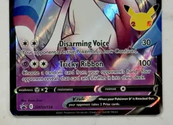 Pokemon Dark Sylveon V Promo Full Art Holo SWSH134 Sword & Shield 180 HP - Image 3