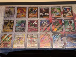 Mixed Pokemon Lot Of 18 Full Art Holo Rare Cards - Image 1