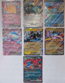 Lot of 7 Pokemon EX Double Rare - NM - Image 1