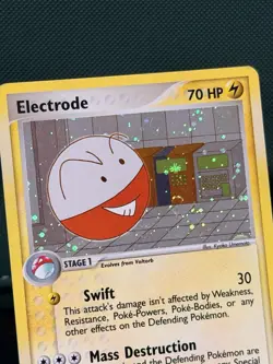 Nintendo Electrode Reverse Holo Rare EX Hidden Legends 5/101 EN 70HP *SWIRL* - Image 1
