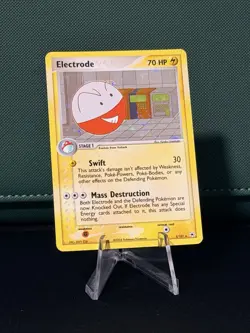 Nintendo Electrode Reverse Holo Rare EX Hidden Legends 5/101 EN 70HP *SWIRL* - Image 2