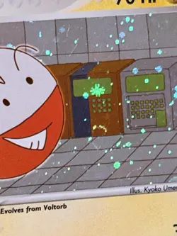 Nintendo Electrode Reverse Holo Rare EX Hidden Legends 5/101 EN 70HP *SWIRL* - Image 3