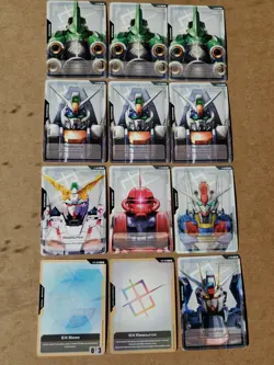 Gundam Card Game Resource Set Common Resources & EX Base Newtype Rising - Image 1