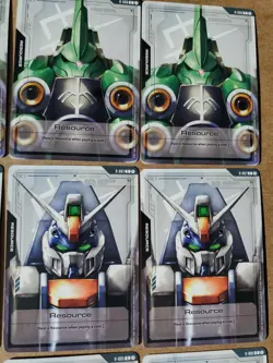 Gundam Card Game Resource Set Common Resources & EX Base Newtype Rising - Image 5