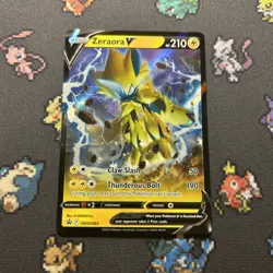 Zeraora V SWSH263 NM -Ultra Rare Pokemon Card- Black Star Promo (9q) - Image 1