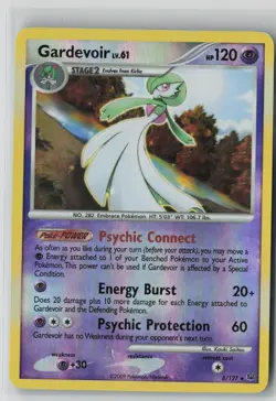 Gardevoir 8/127 Holo Rare Platinum Pokemon Reverse Holo MP - Image 1