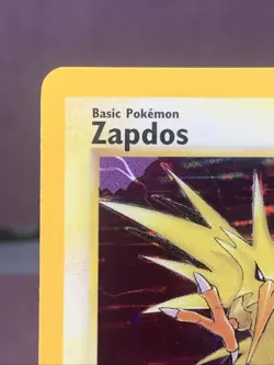 Pokemon TCG Zapdos Holo Rare Unlimited 15/62 Fossil Base Set 1999 WOTC VTG NM- - Image 2