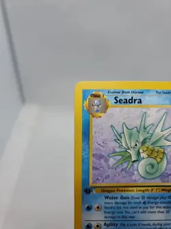 Rare Pokemon Card 1ST EDITION Fossil Set 1999 Seadra 42/62 - Image 2