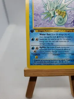 Rare Pokemon Card 1ST EDITION Fossil Set 1999 Seadra 42/62 - Image 5