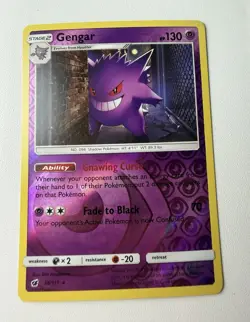 The Pokemon Company Pokemon TCG Gengar 38/111 Steam Siege Holo Rare Eng 2016 - Image 1