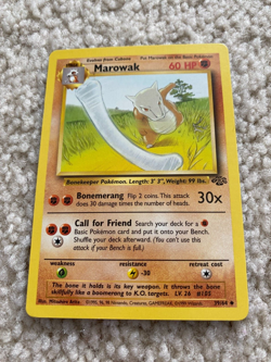 Pokemon Jungle Set UNCOMMON Marowak 39/64 - Near Mint (NM) 1999 - Image 1
