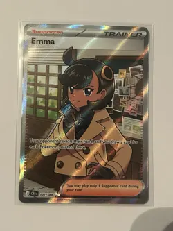 2026 Pokemon Mega Evolution Chaos Rising Emma Ultra Rare #107/086 - Image 1