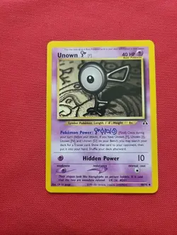 Pokemon: Unown [F] #48/75 Neo Discovery 2001 Vintage Non-holo - NM / LP - L33 - Image 3