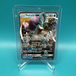 Suicune GX 60/214 Pokemon 2018 Sun And Moon Lost Thunder Holo Ultra Rare - Image 3