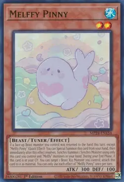 Melffy Pinny - MP24-EN154 - Ultra Rare - 1st Edition Near Mint Yugioh! Card - Image 1