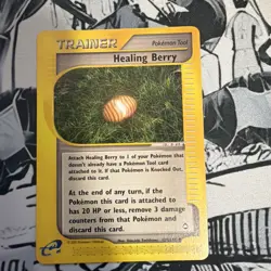 Pokemon Aquapolis Healing Berry Trainer Uncommon (125/147) NEAR MINT - Image 1