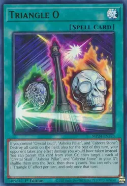 Triangle O - MP24-EN273 - Ultra Rare - 1st Edition Near Mint Yugioh! Card - Image 1
