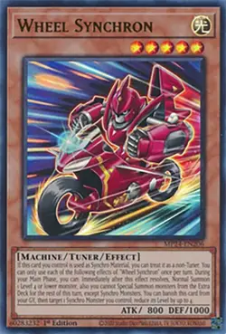 Wheel Synchron - MP24-EN206 - Ultra Rare - 1st Edition Near Mint Yugioh! Card - Image 1