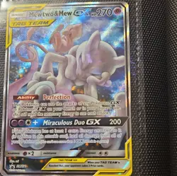 Pokemon TCG Mewtwo & Mew GX SM191 SM Promo TAG TEAM GX Holo 270HP ENG - Image 1