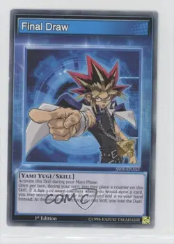 Final Draw 1st Ed. YuGiOh Speed Duel: Destiny Masters #SS01-ENAS3 - Image 1