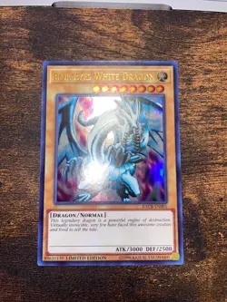 Blue-Eyes White Dragon - KACB-EN001 - Limited Edition - Ultra Rare - VLP - Image 1