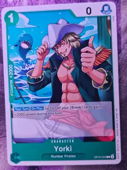 Yorki OP15-034 Common Adventure on Kami's Island One Piece Near Mint - Image 1
