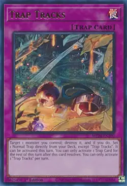 Trap Tracks - MP24-EN202 - Ultra Rare - 1st Edition Near Mint Yugioh! Card - Image 1