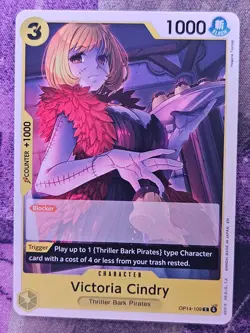 Victoria Cindry OP14-109 Common The Azure Sea's Seven One Piece Near Mint - Image 1