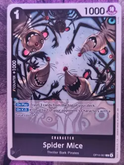 Spider Mice OP14-081 Common The Azure Sea's Seven One Piece Near Mint - Image 1