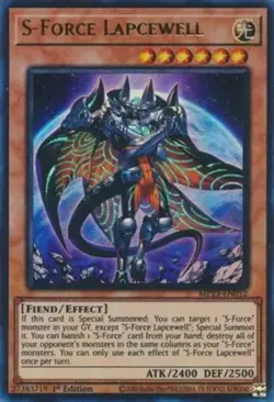 S-Force Lapcewell - MP23-EN012 - Ultra Rare - 1st Edition Near Mint Yugioh! Card - Image 1