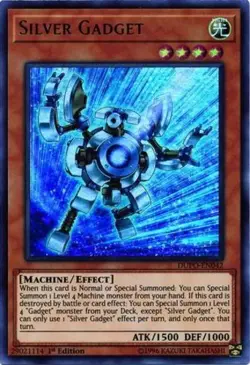 Silver Gadget - DUPO-EN042 - Ultra Rare - 1st Edition Near Mint Yugioh! Card - Image 1