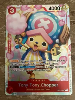 One Piece TCG EB01-006 Tony Tony.Chopper SR English LP - Image 1