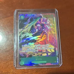 Bandai One Piece Yamato Romance Dawn Holo Japanese OP01-121 Card - Image 3