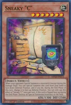 Sneaky "C" - MP24-EN173 - Ultra Rare - 1st Edition Near Mint Yugioh! Card - Image 1