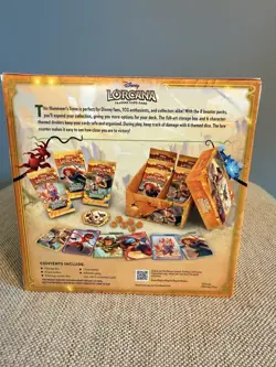 Disney Lorcana: Wilds Unknown Illumineer's Trove Box Fully Sealed -Brand New - Image 4