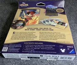 Disney Lorcana Fabled Collection Starter Set 4 Packs Tinkerbell Promo New Sealed - Image 5