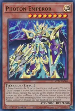 Photon Emperor - MP24-EN165 - Ultra Rare - 1st Edition Near Mint Yugioh! Card - Image 1