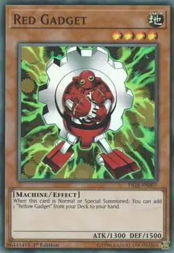 Red Gadget - FIGA-EN007 - Super Rare - 1st Edition Near Mint Yugioh! Card - Image 1