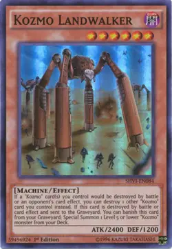 Kozmo Landwalker - SHVI-EN084 - Super Rare - 1st Edition Near Mint Yugioh! Card - Image 1